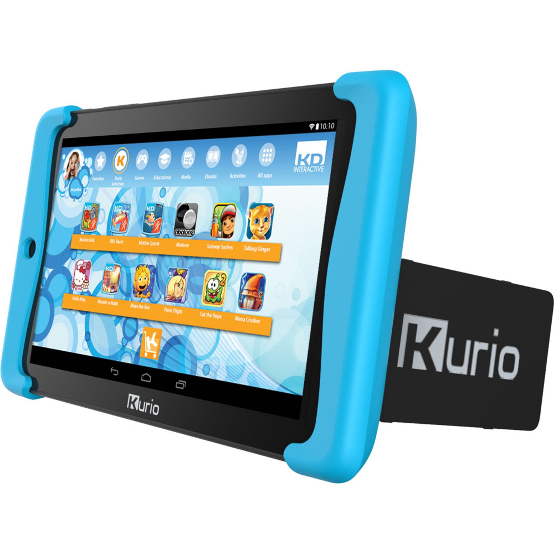 V Grade A Kurio Tab2 Motion Edition 7" Screen 8Gb Storage Children's Tablet Preloaded With 40