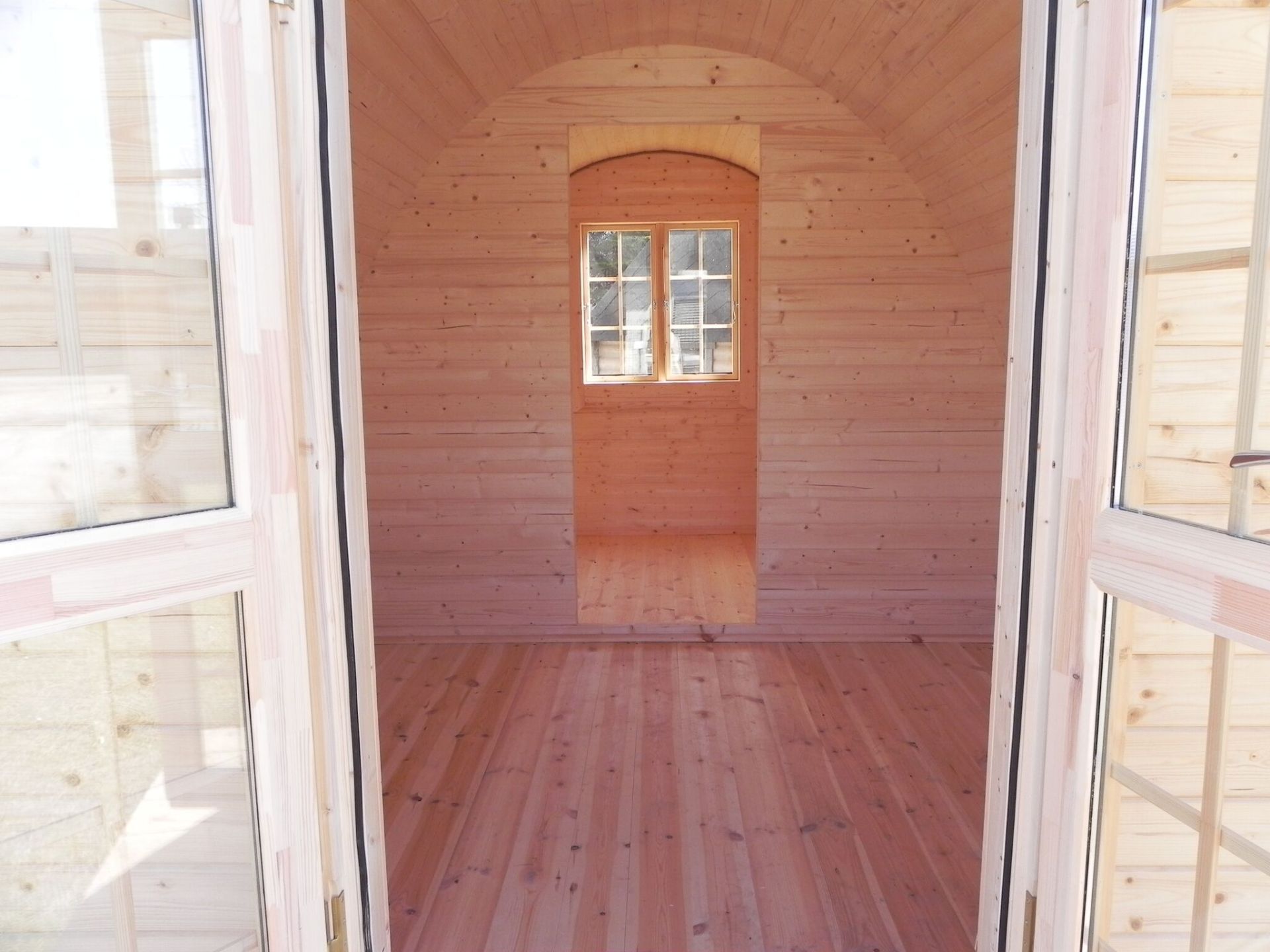 V Brand New Insulated 13.4m sq Spruce Camping Pod - Insulated Walls Floors and Panels - Two - Image 3 of 3