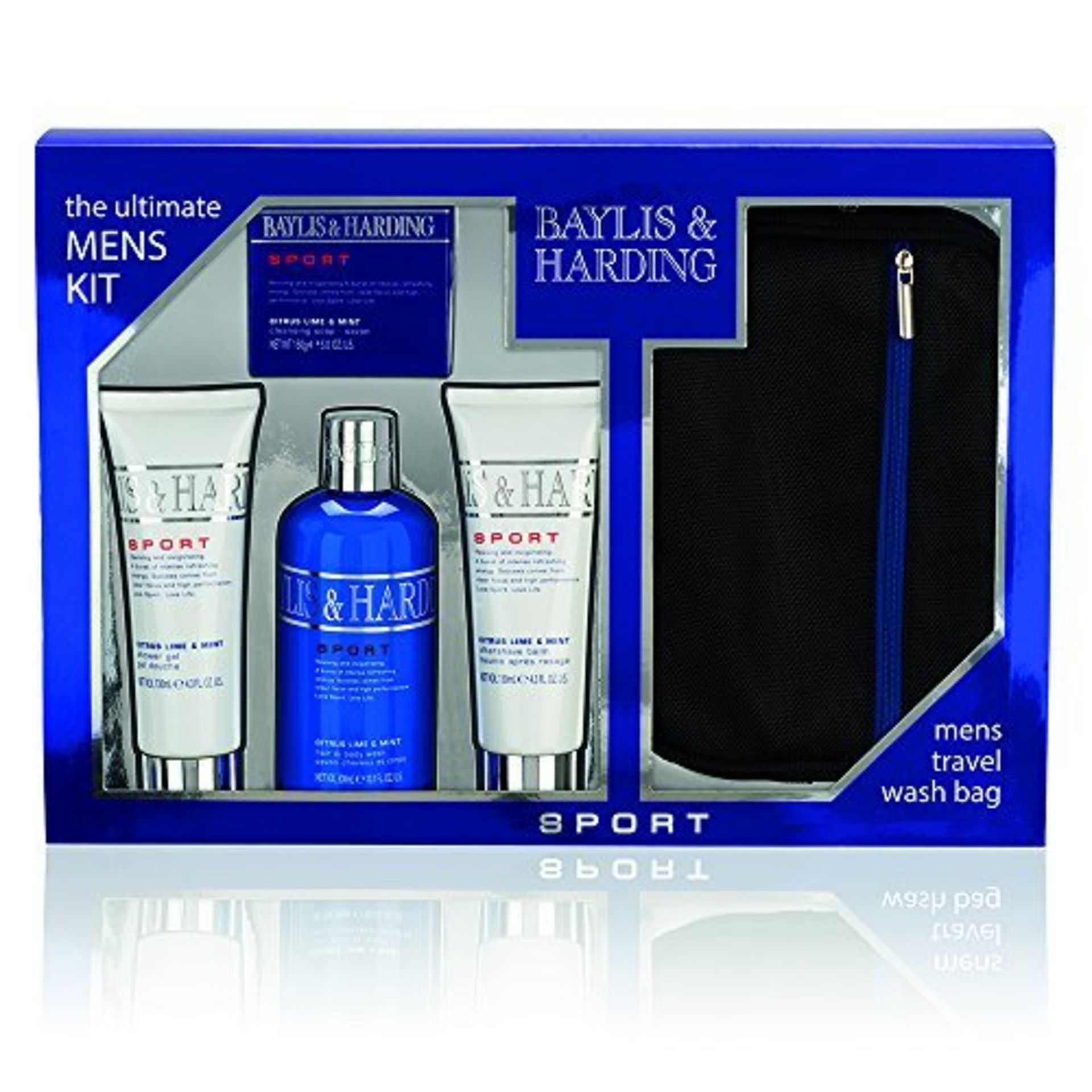 V Brand New Four Gift Sets - Baylis and Harding The Ultimate Men's Kit Including 1 x 300ml Hair - Image 2 of 2