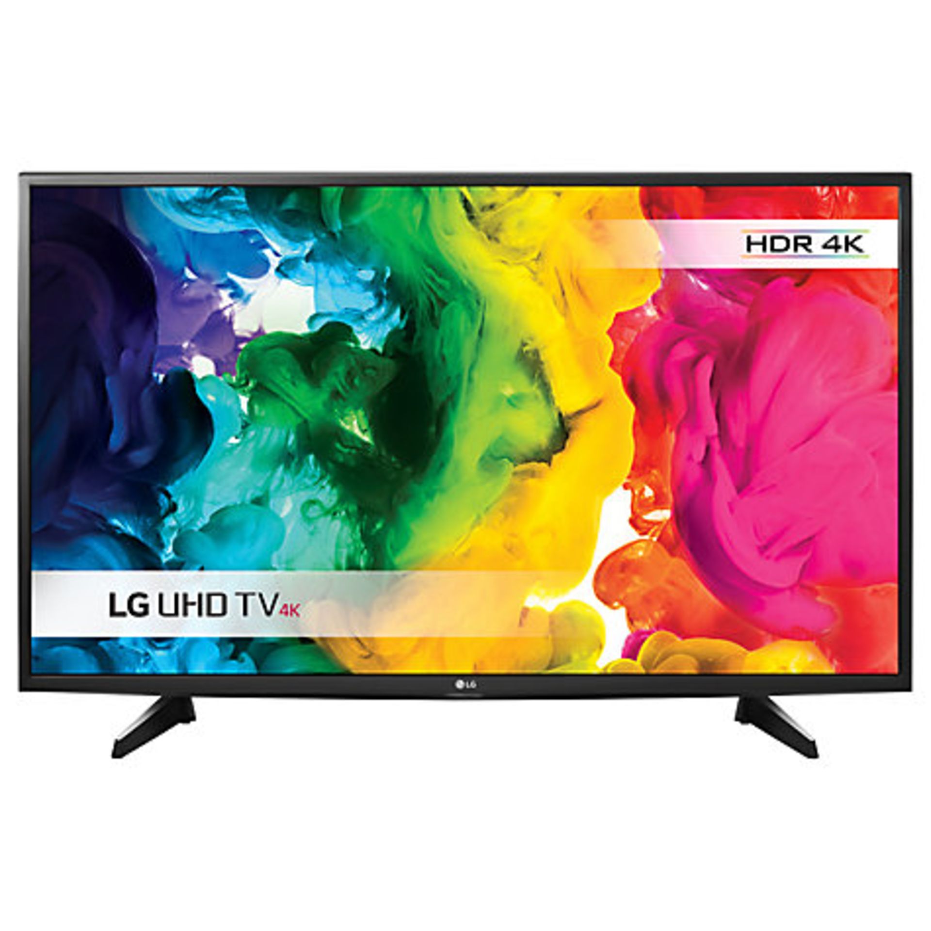 V Grade A 43" LG HDR 4K Ultra HD LED Smart TV With Freeview HD And WEBOS 3.0 & WiFi - Item available
