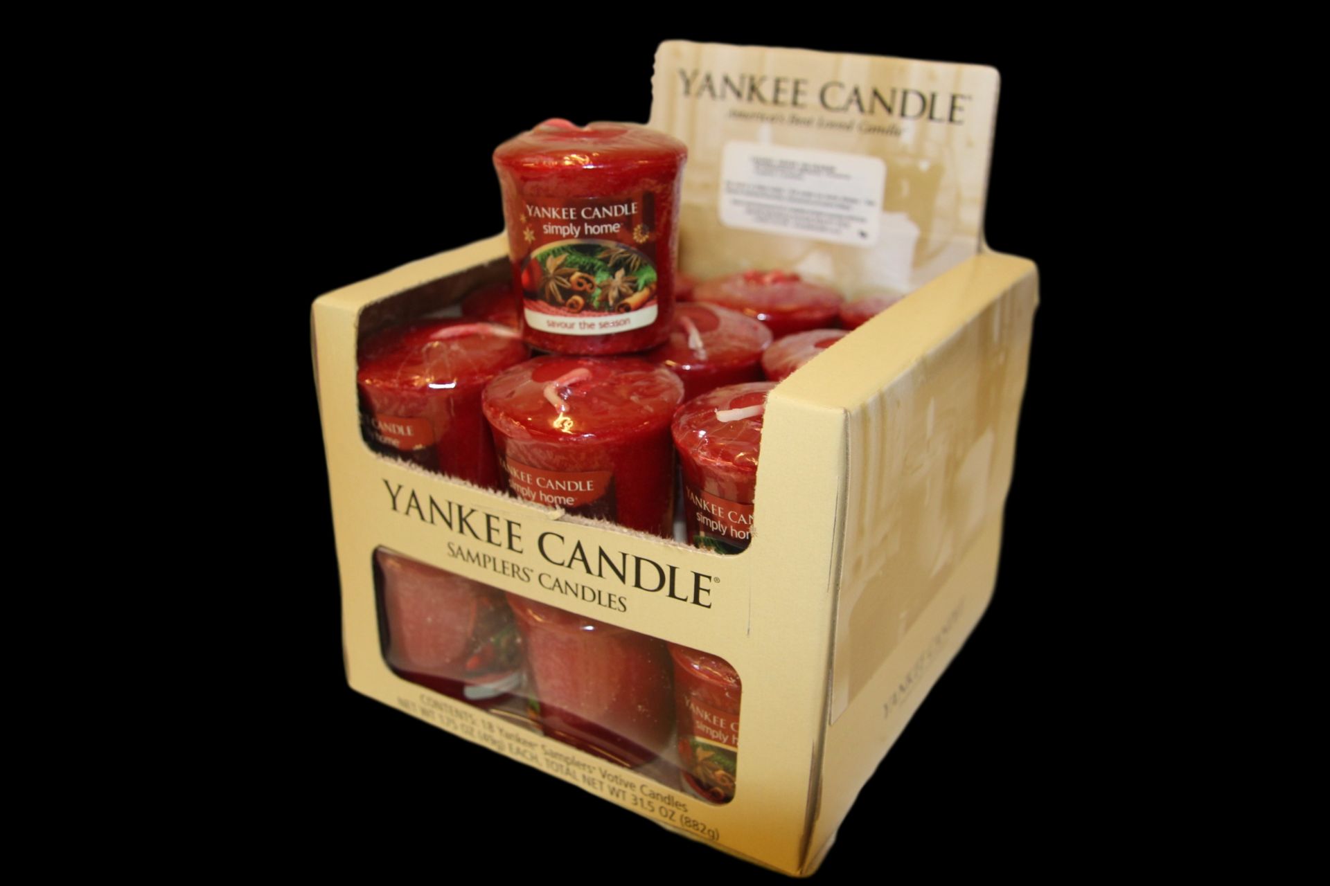 V Brand New 18 x Yankee Candle Savour The Season 49g eBaY Price£27.00