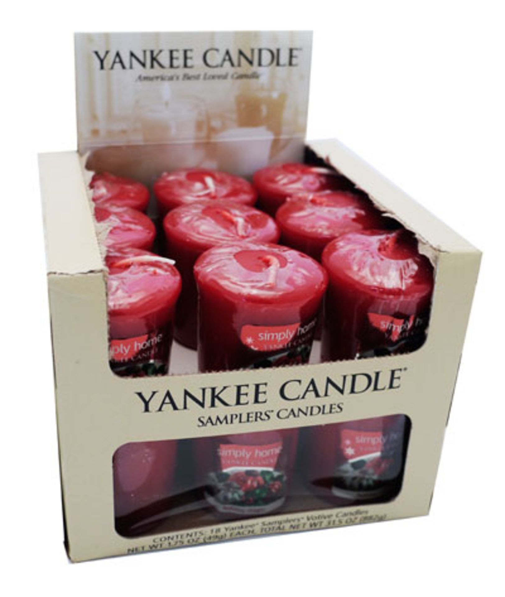 V Brand New 18 x Yankee Candle Votive Holiday Magic 49g eBay Price £22.99