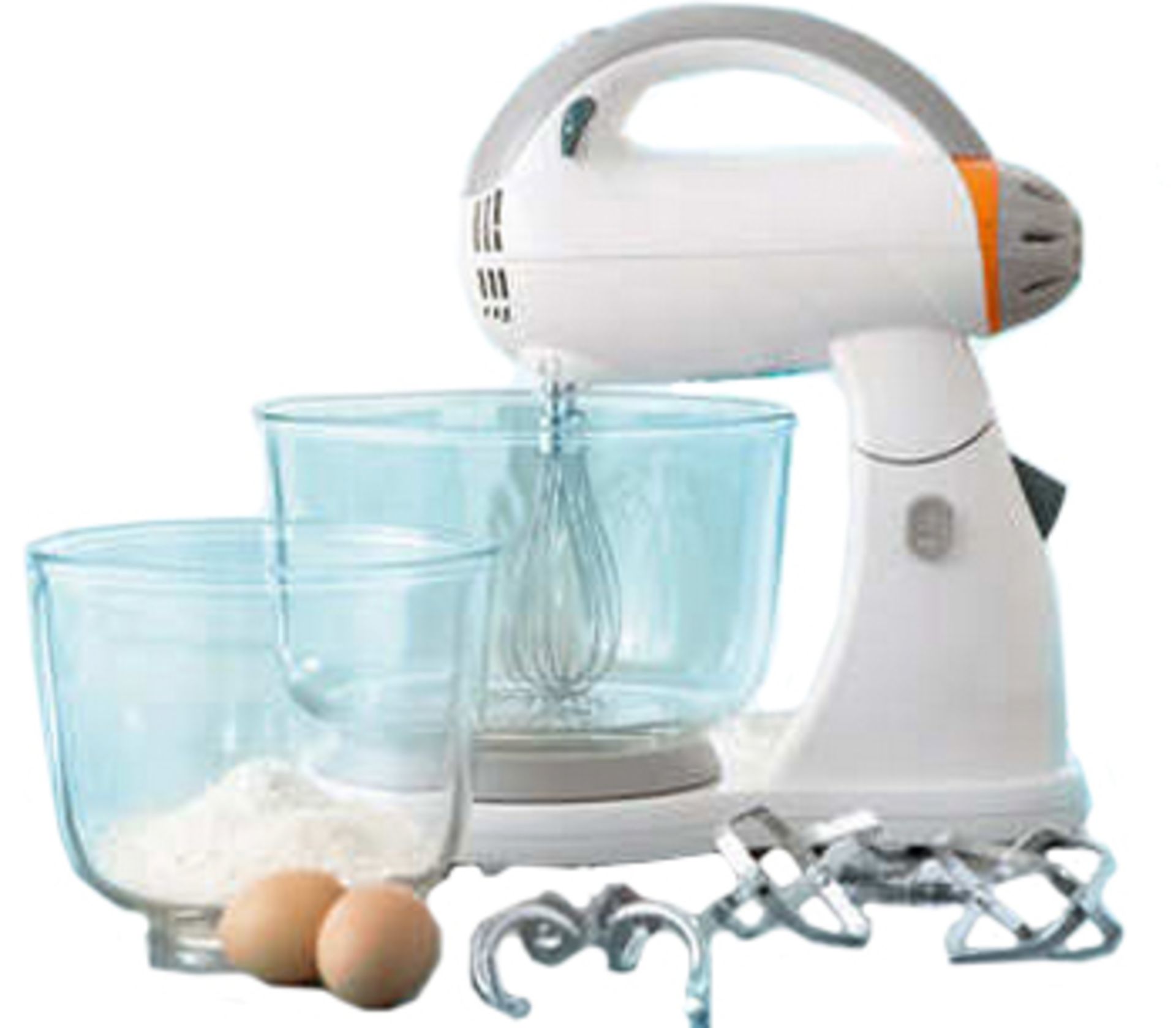 V Brand New Classic Food Mixer-Continuous Speed Setting-Turbo Function With Safety Switch-Brushed