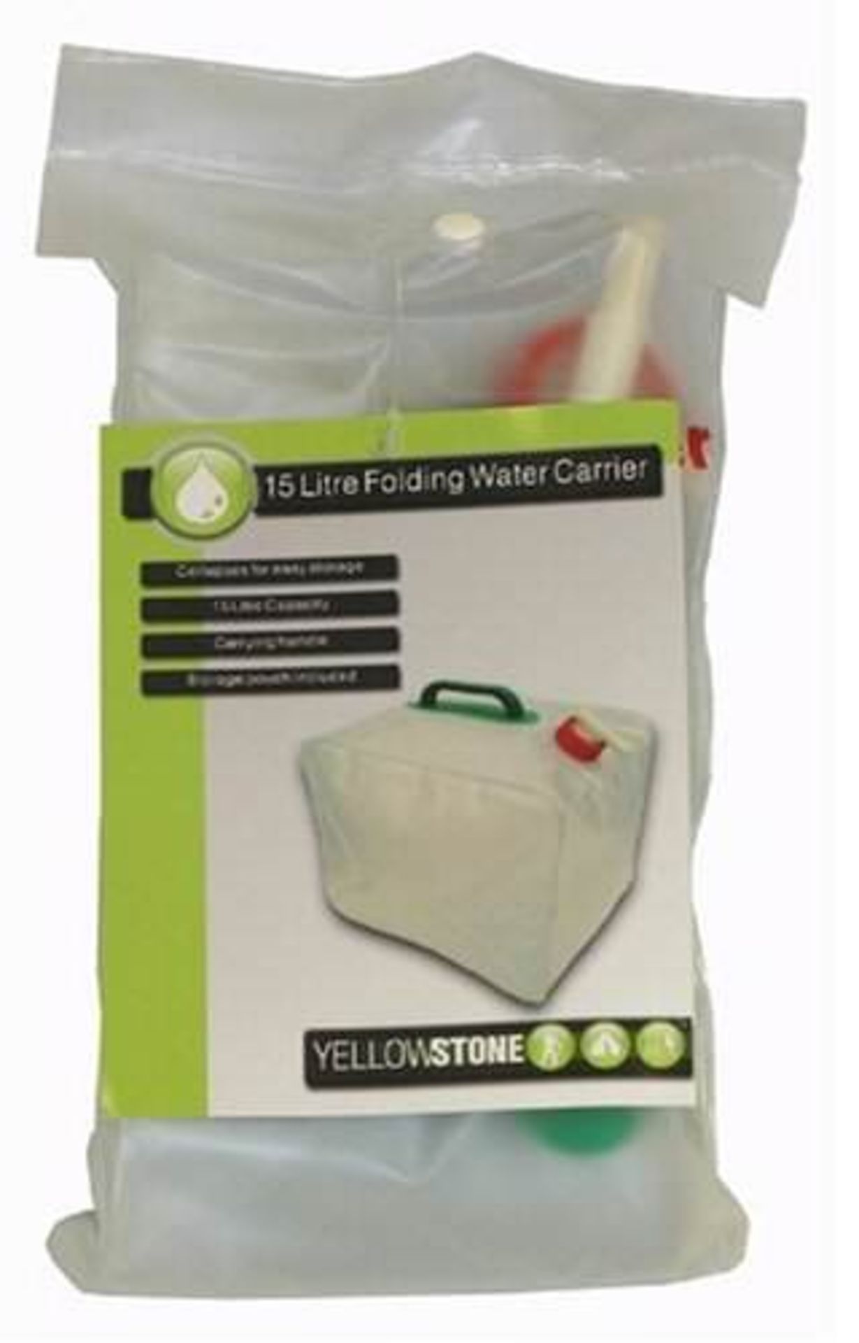 V Grade A 15 Litre Folding Water Carrier With Carry Handle - Image 2 of 2
