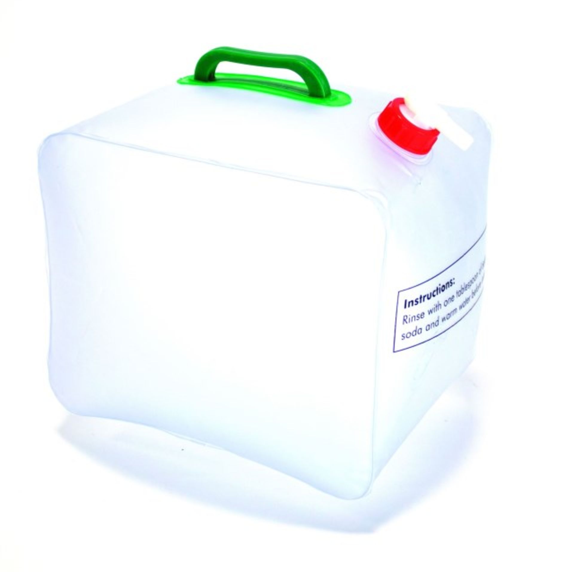 V Grade A 15 Litre Folding Water Carrier With Carry Handle
