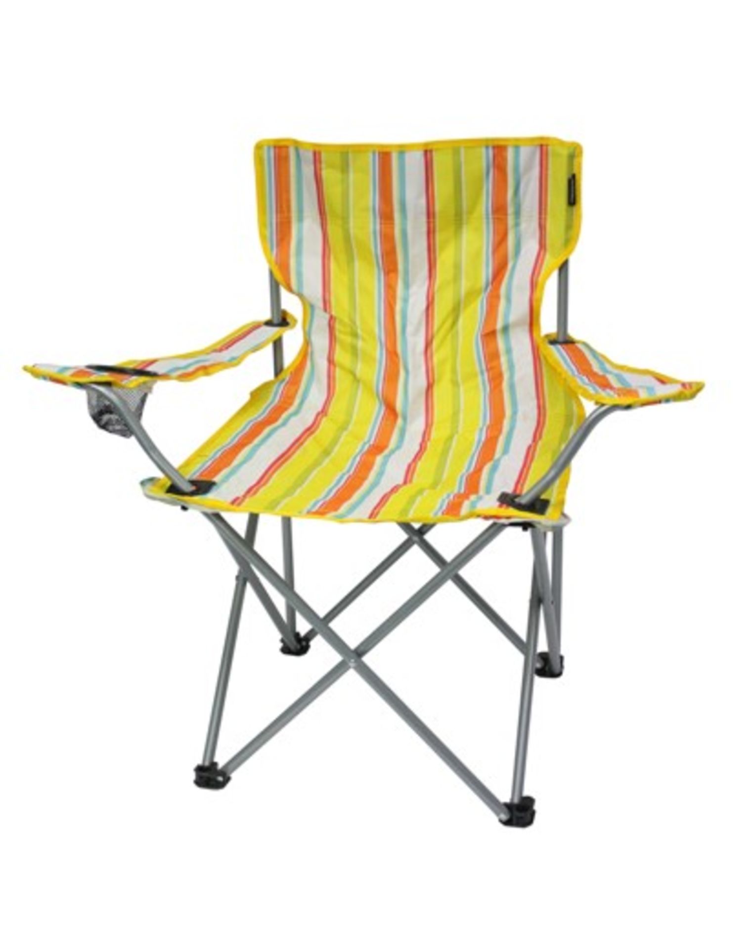 V Grade A Quickseat Multi Colour Camping Chair With Cup Holder