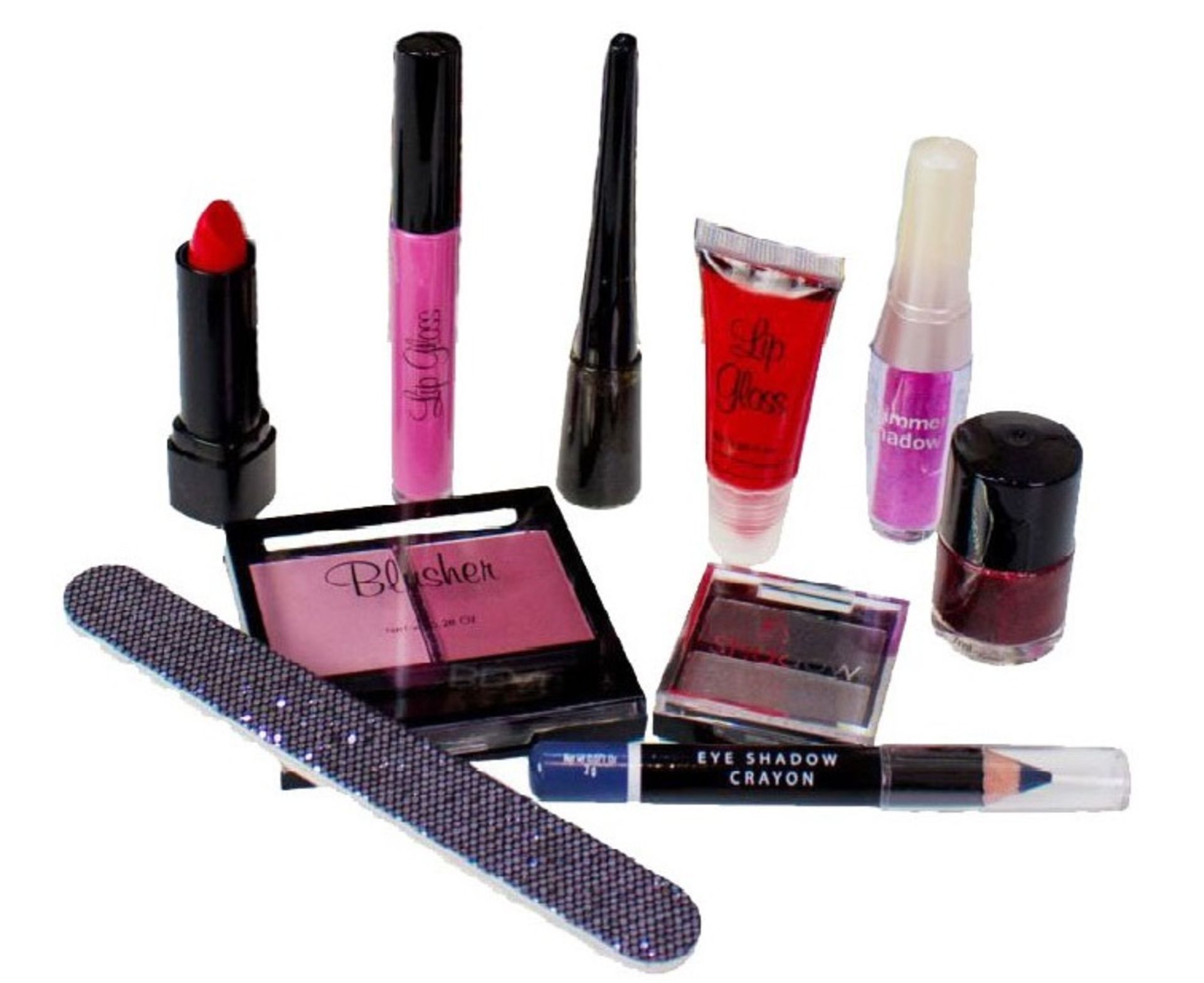 V Brand New Ten Beauty Product Selection in Gift Bag (Contents vary)