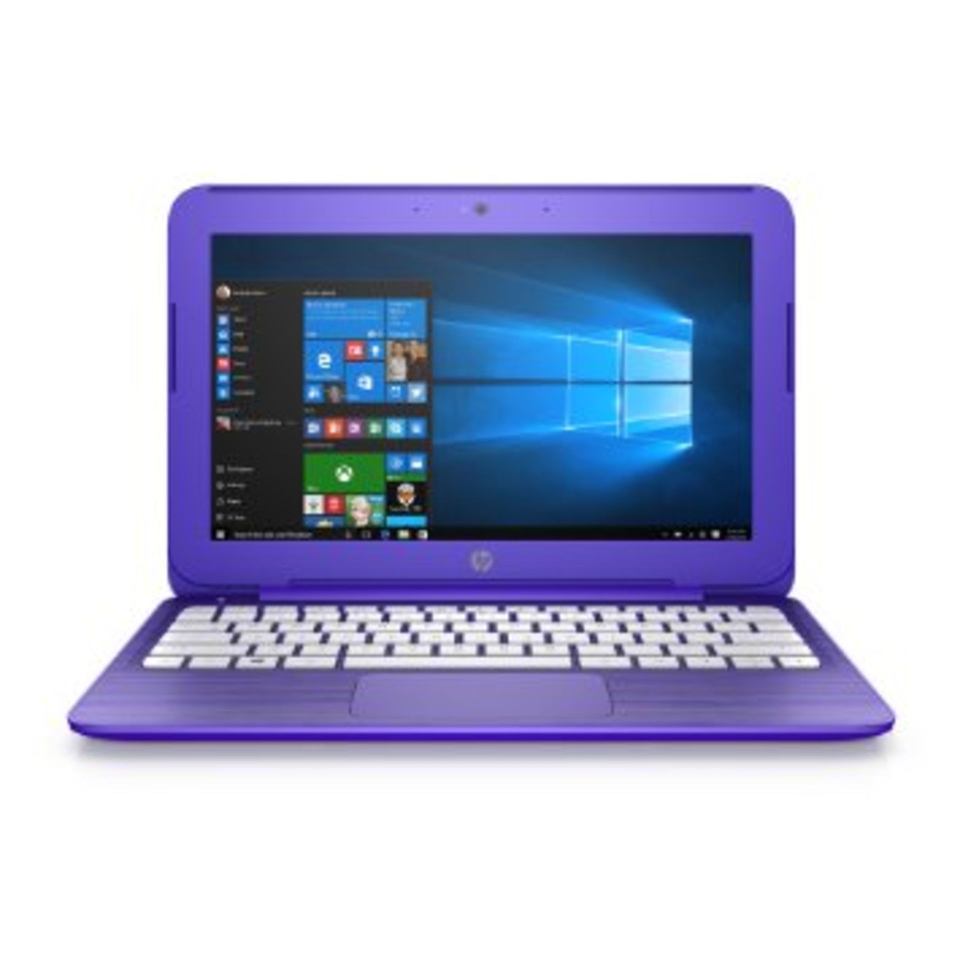 V Grade A HP Violet Purple Stream Ultra Thin 14-ax002na With Windows 10 Home - 1.6Ghz Intel
