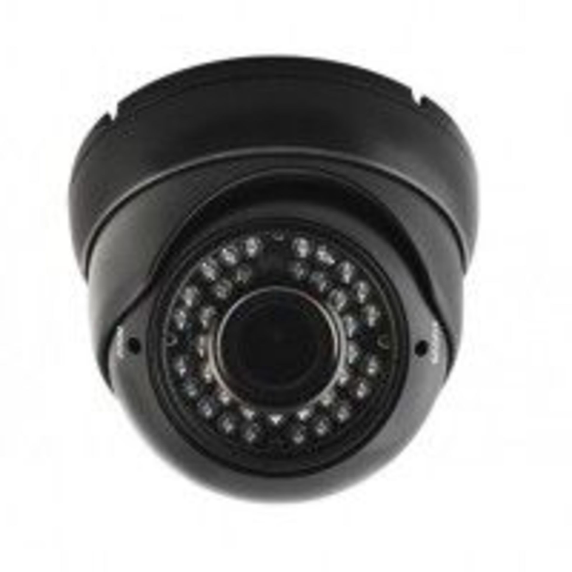 V Brand New Avtech Eyeball IR Dome Camera- 1/3" Sony CCD- IR Range 30m - IP65 - Black