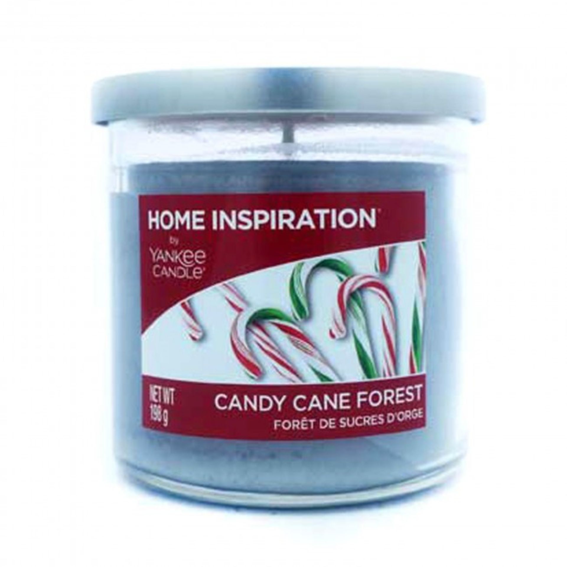 V Brand New Home Inspiration by Yankee Candle Candy Cane Forest 198g Tumbler Candle - ISP £7.99