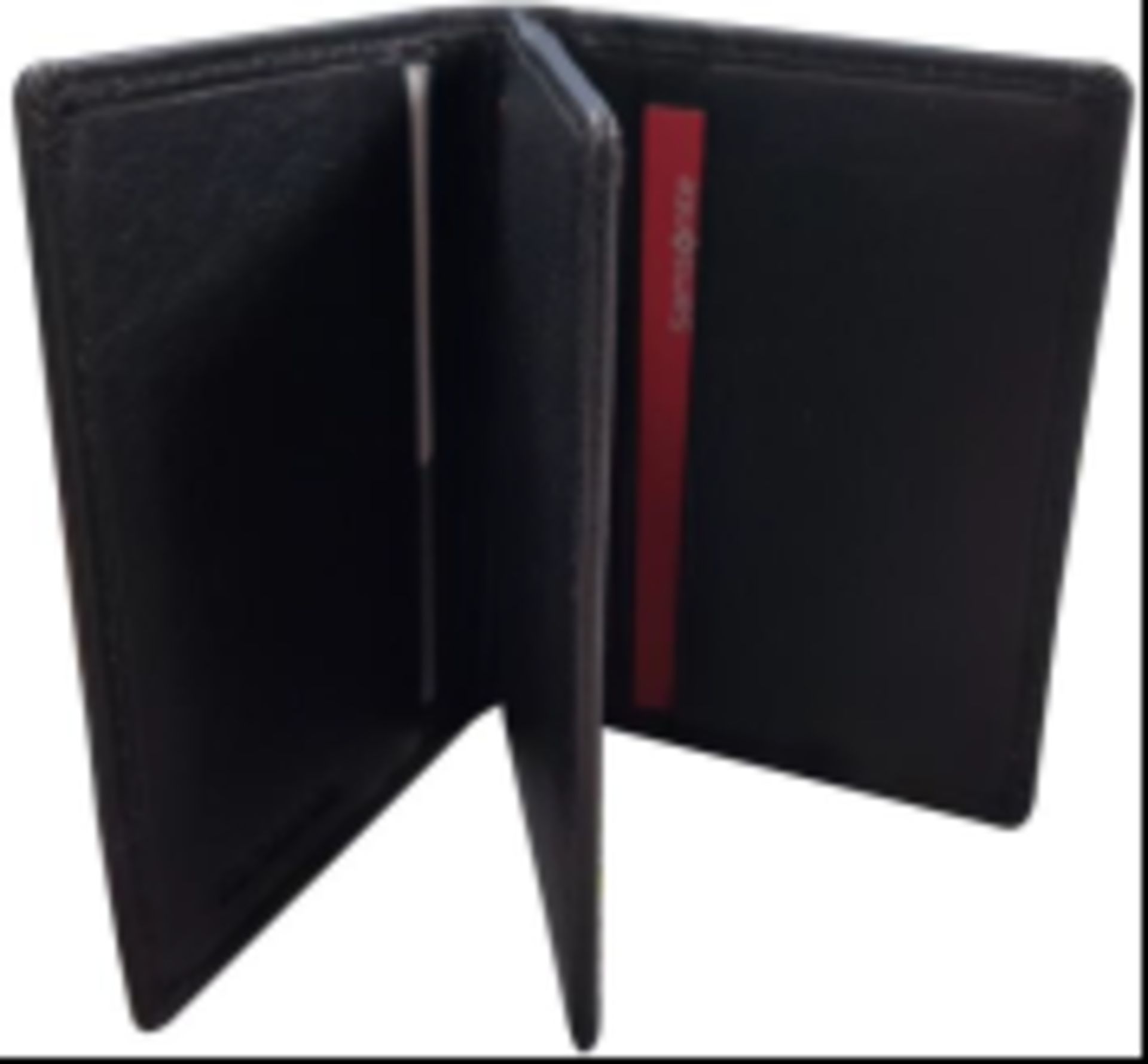 V Brand New Samsonite Gents Black Leather Card Holder - 12 Credit Card Slots - RRP: £35.95 - Image 2 of 3