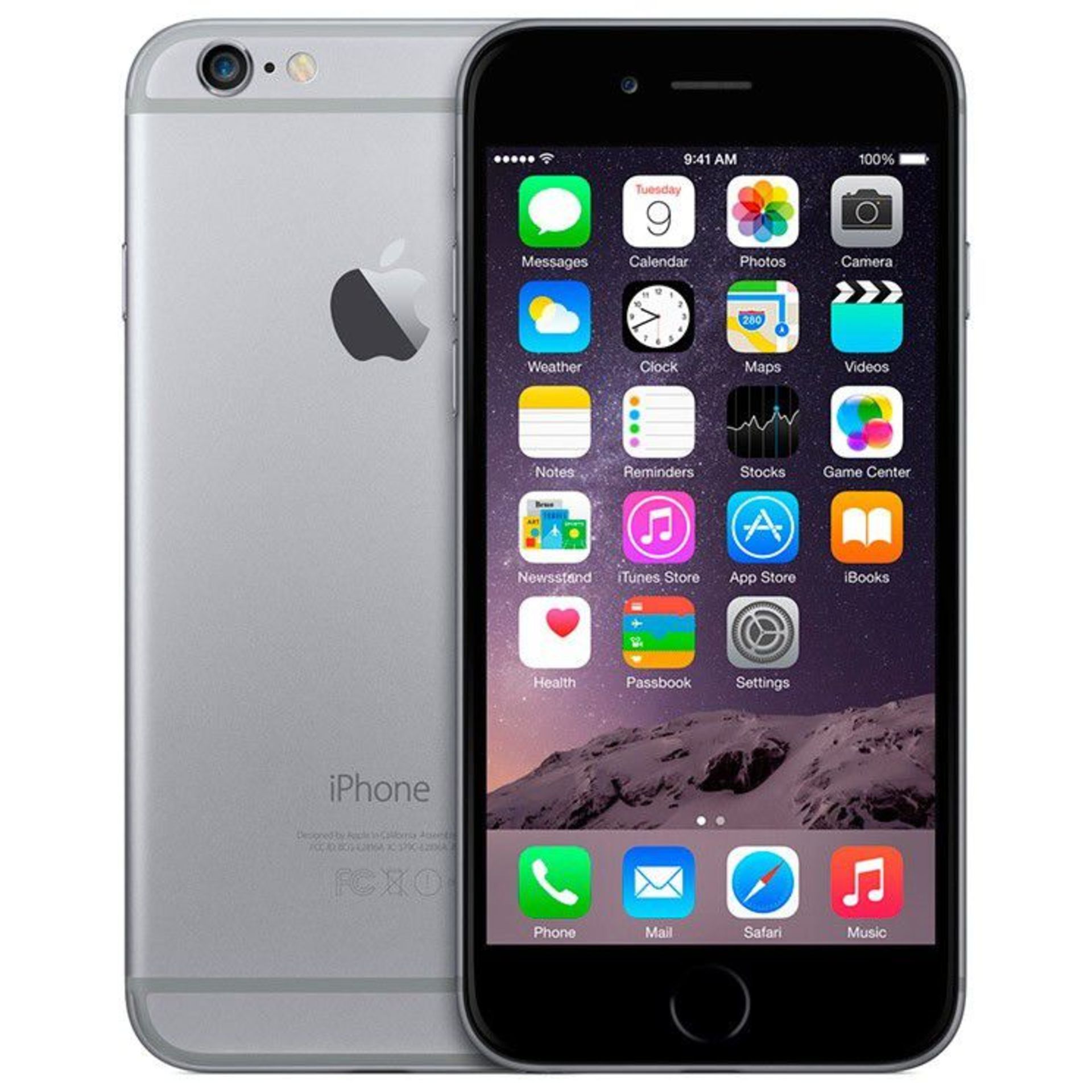 Grade A Apple iPhone 6 128GB - Colour May Vary - Apple Box With Accessories - Touch ID Non
