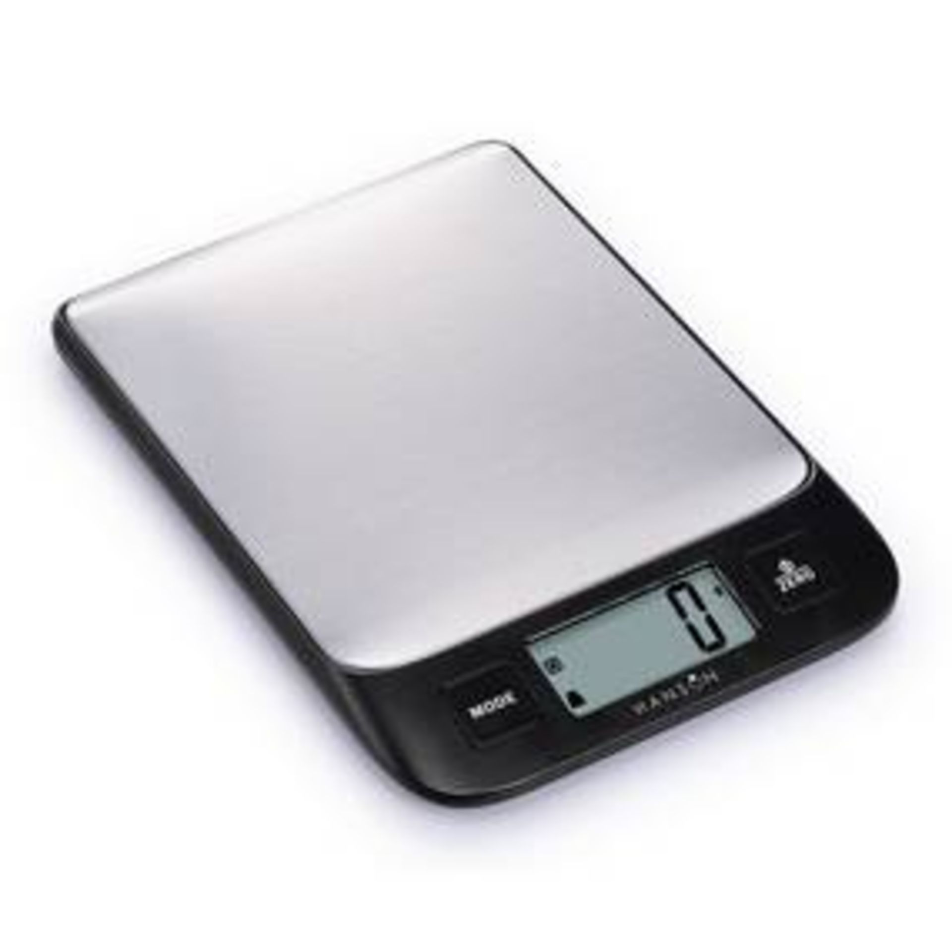 V Brand New Kitchen Collection Digital Kitchen Scales-Large LCD Display-Stainless Steel Weighing