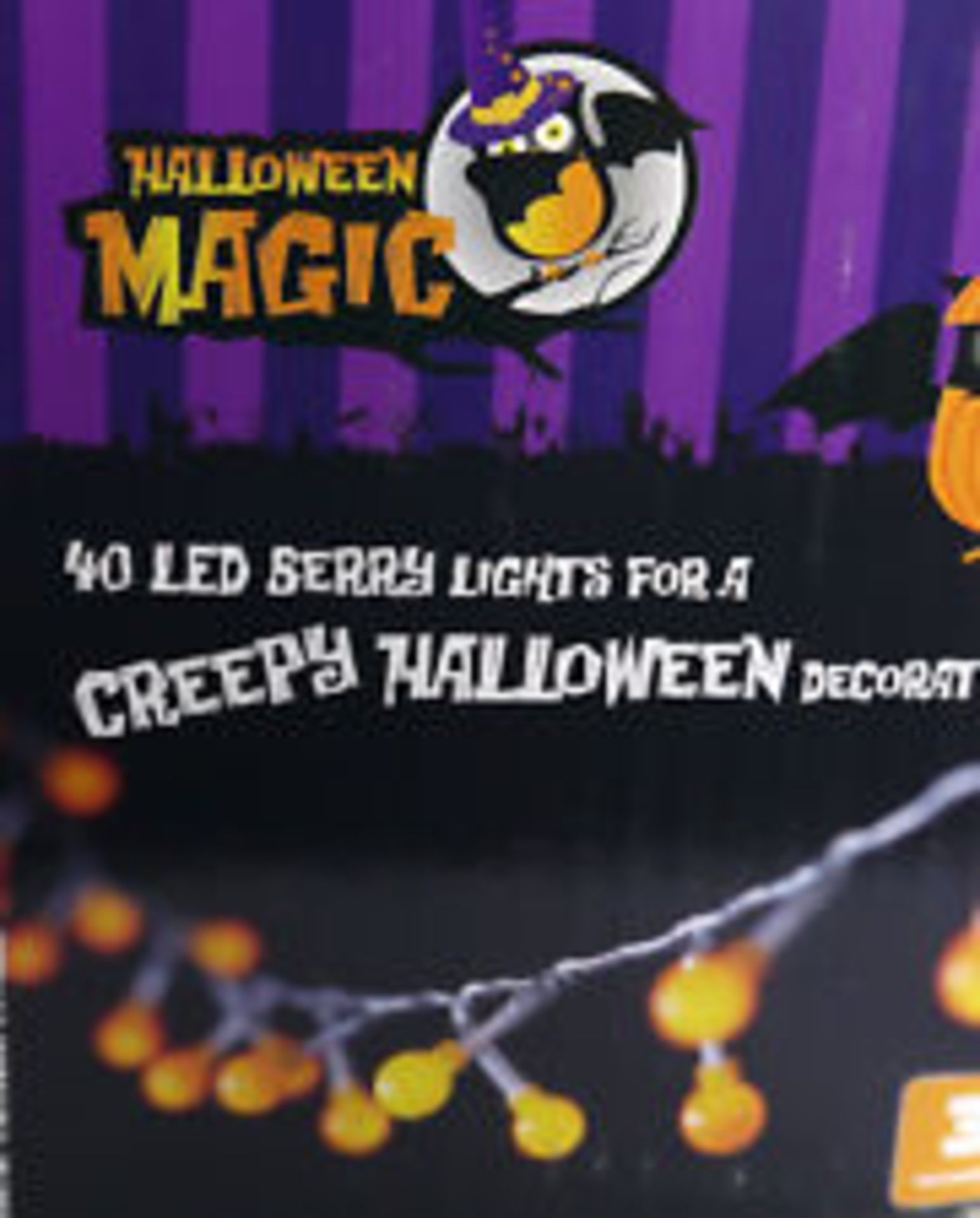 V Brand New Forty Battery Operated LED Berry Lights In Various Colours