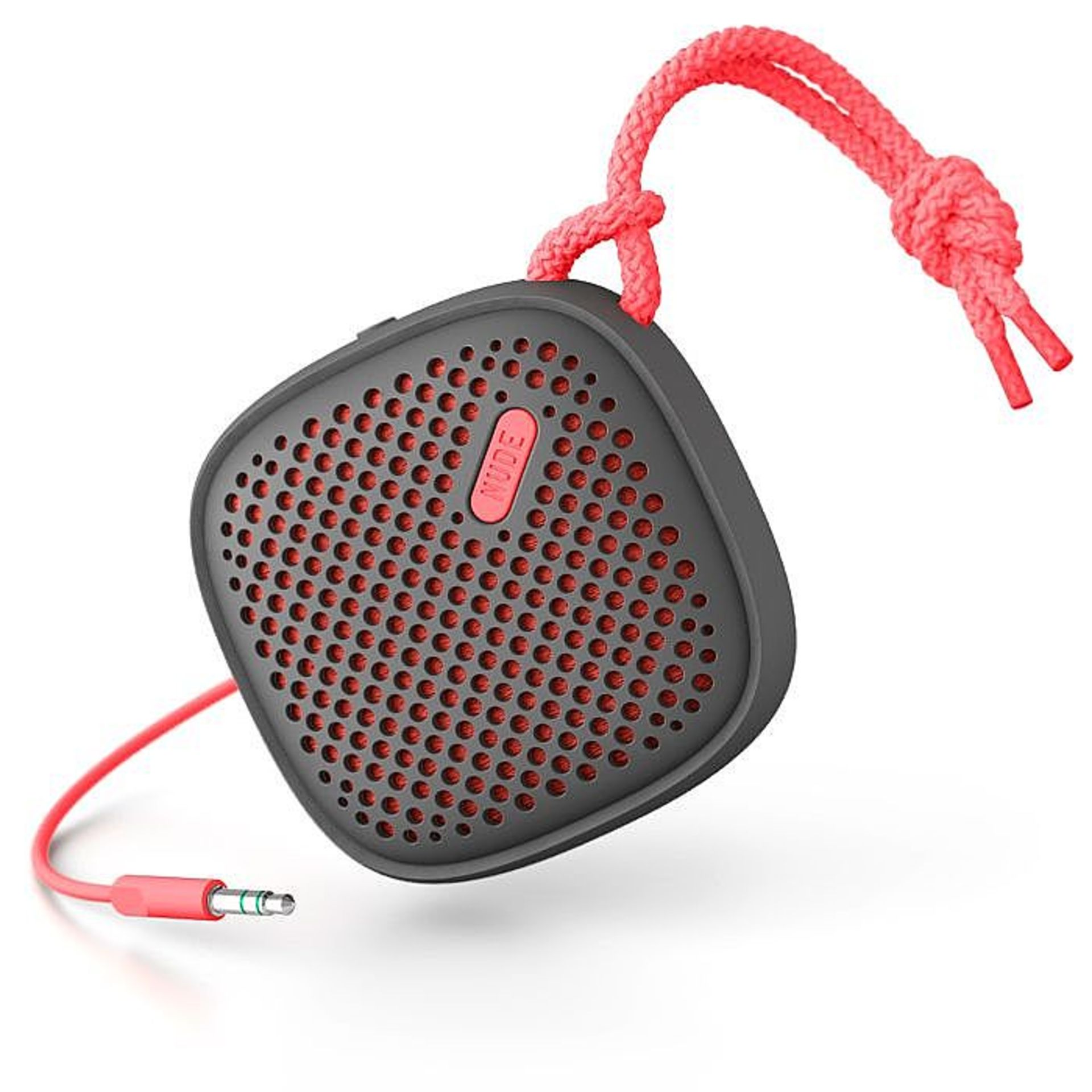 V Brand New Nude Audio Move S Wired Portable Speaker - Coral