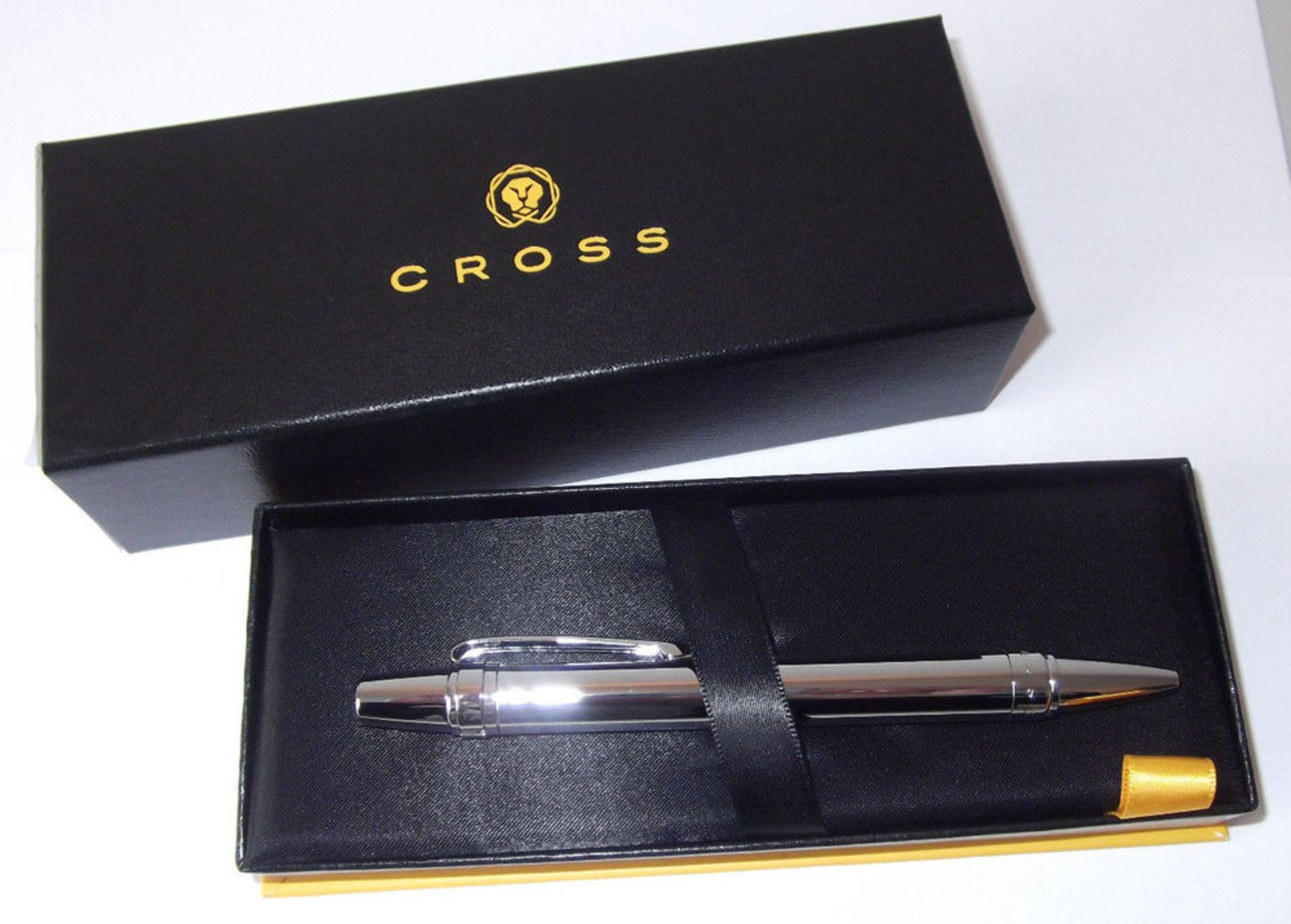 V Brand New Cross Nile Pure Chrome Ballpoint Pen ISP £27.90 (Ebay)