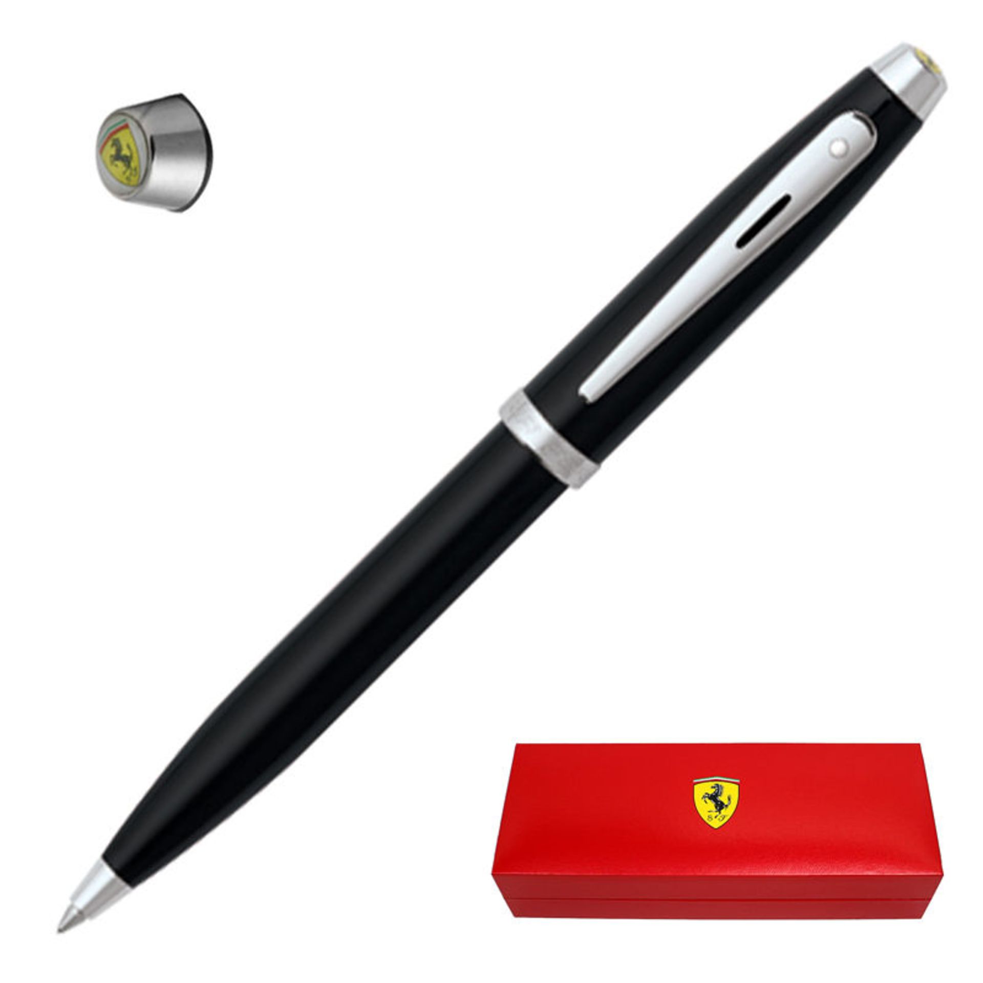 V Brand New Ferrari VFM Sheaffer Ballpoint pen in Presentation Box - eBay Price £48.93