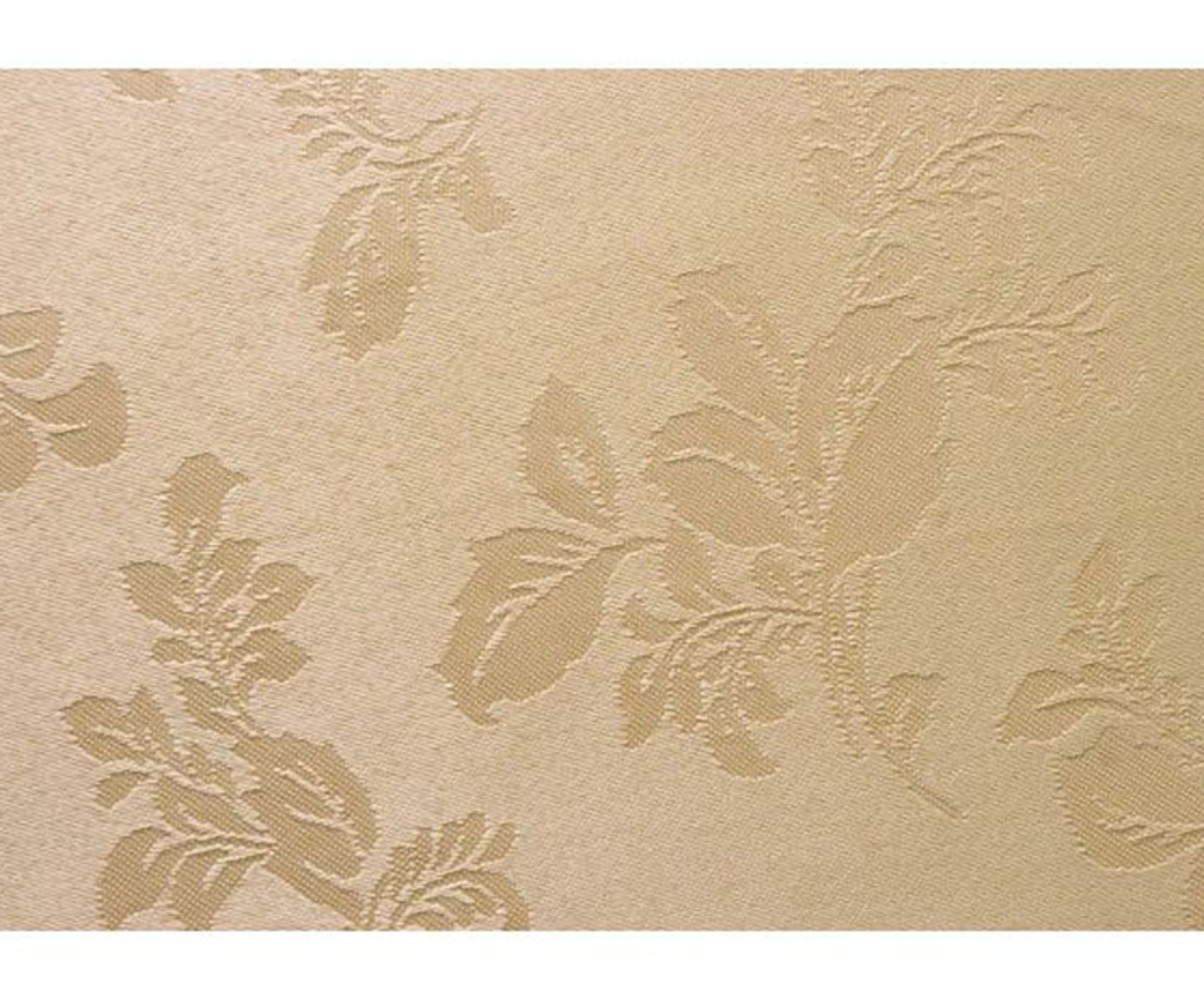 V Brand New Luxury Stain Resistant Linen Table Cloth 160 x 210cm Gold - ISP £34.99 (islshop-UK) - Image 3 of 3