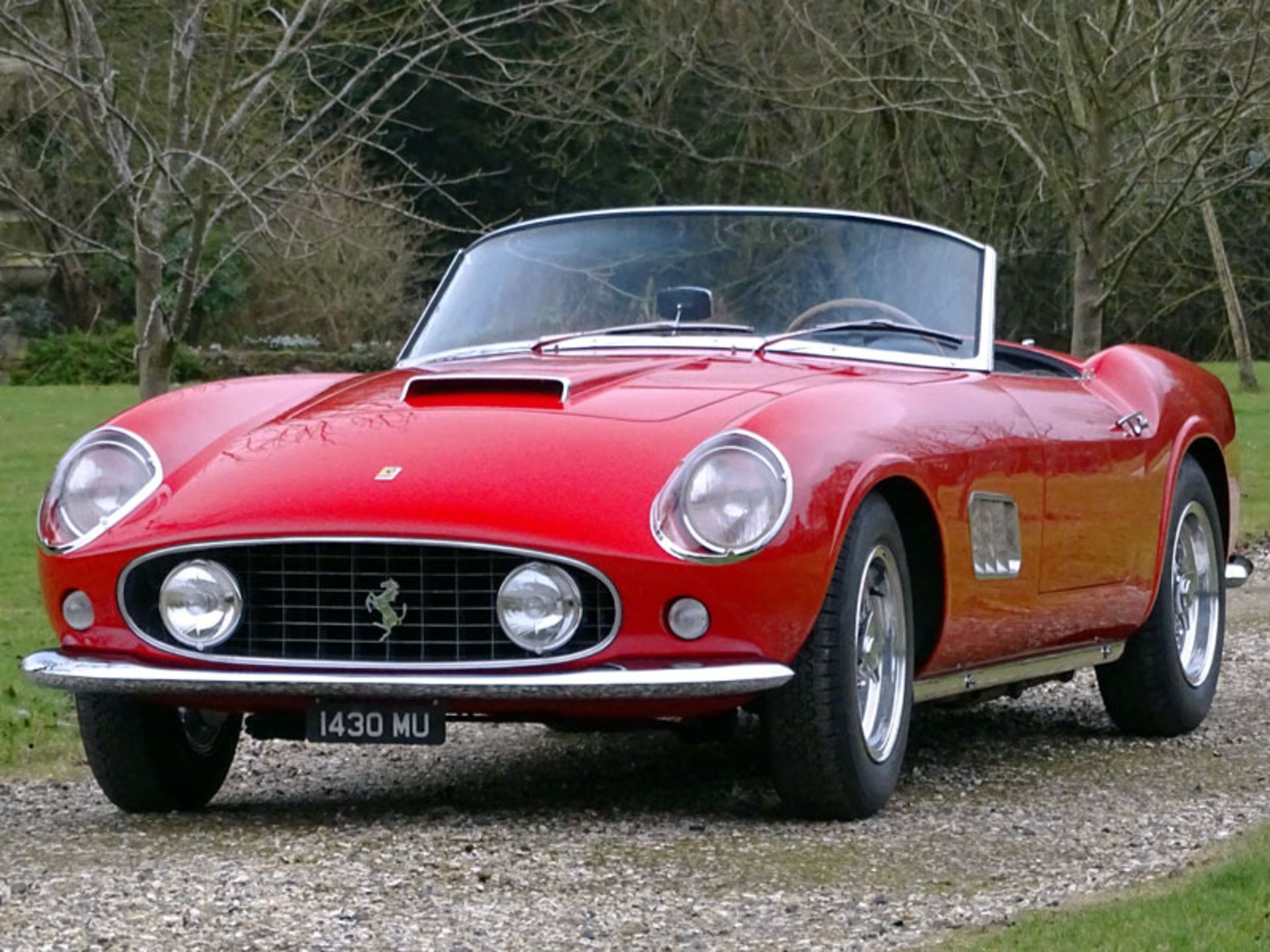 1958 Ferrari 250GT PF Coupe Rebodied as a LWB California Spyder