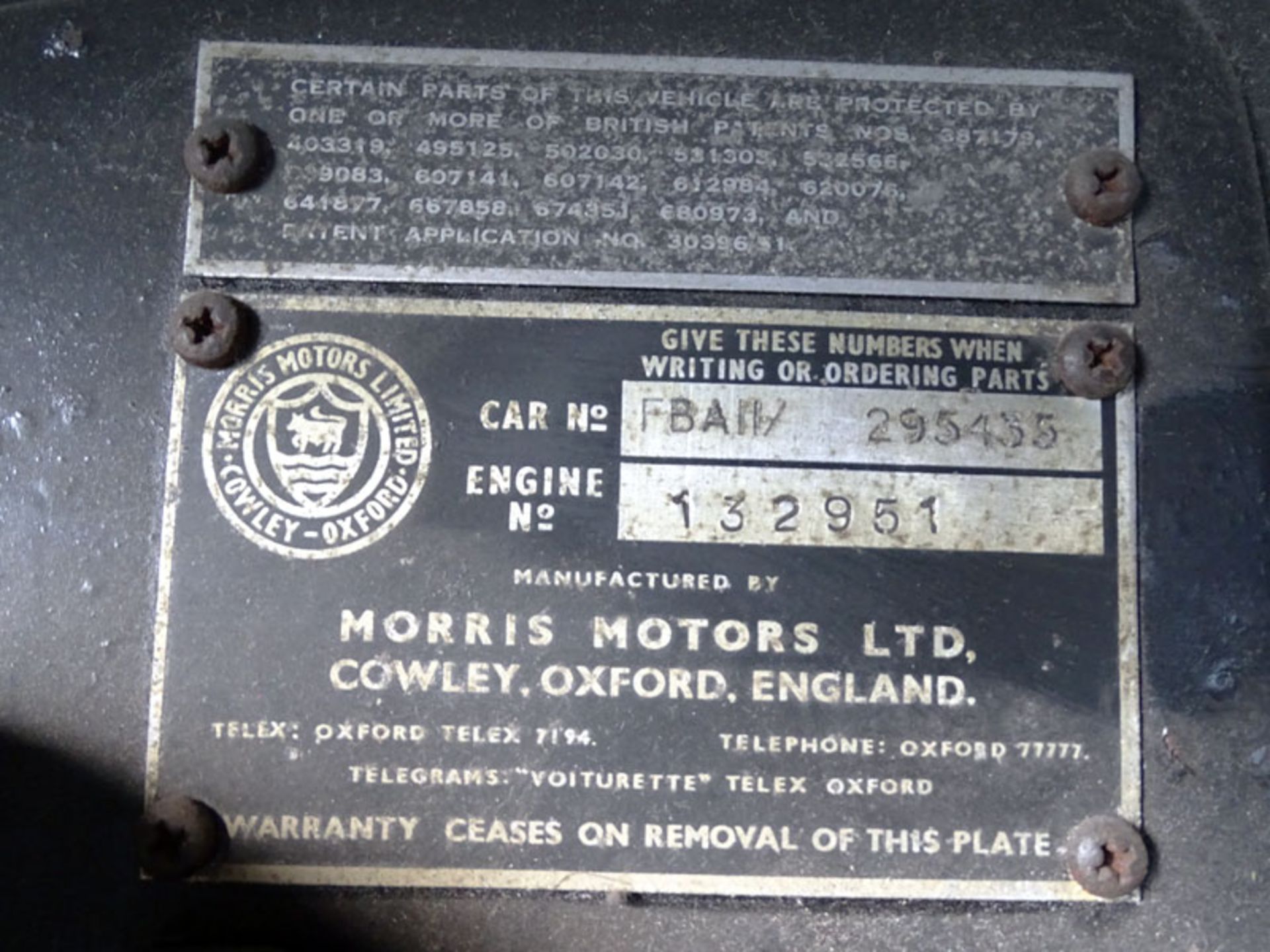 1955 Morris Minor SII 'Split Screen' Saloon - Image 6 of 6