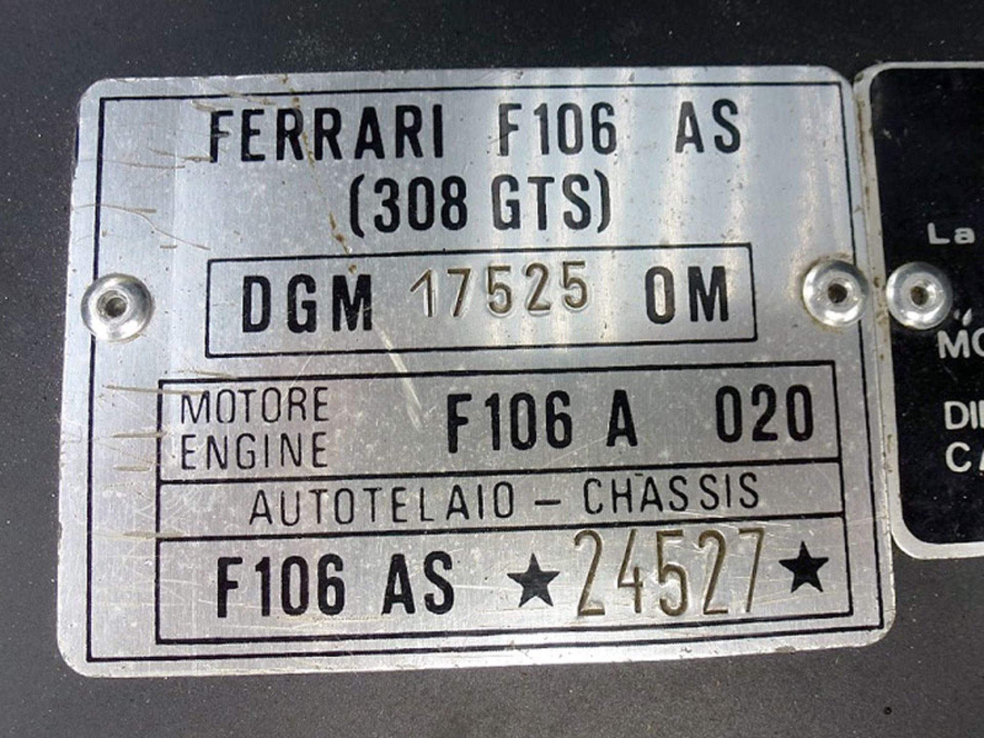 1978 Ferrari 308 GTS - Image 7 of 8
