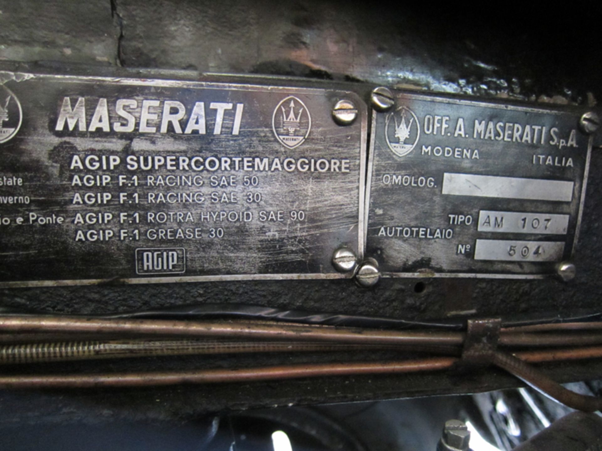 1965 Maserati Quattroporte 4700 Iniezione - Image 6 of 7