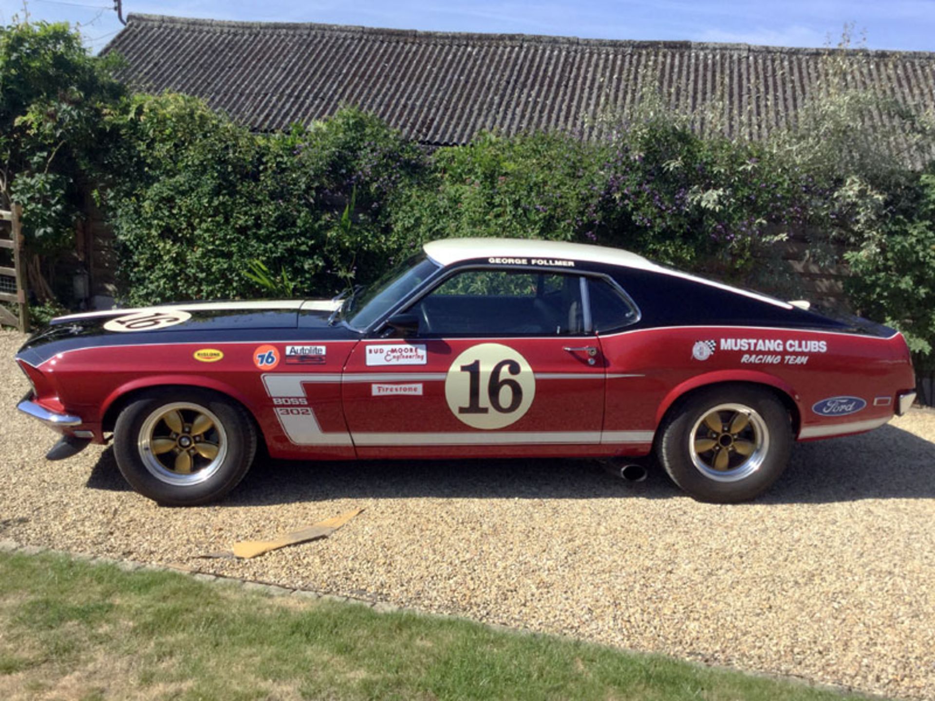 1969 Ford Mustang Bud Moore Trans-Am Tribute Car - Image 4 of 10