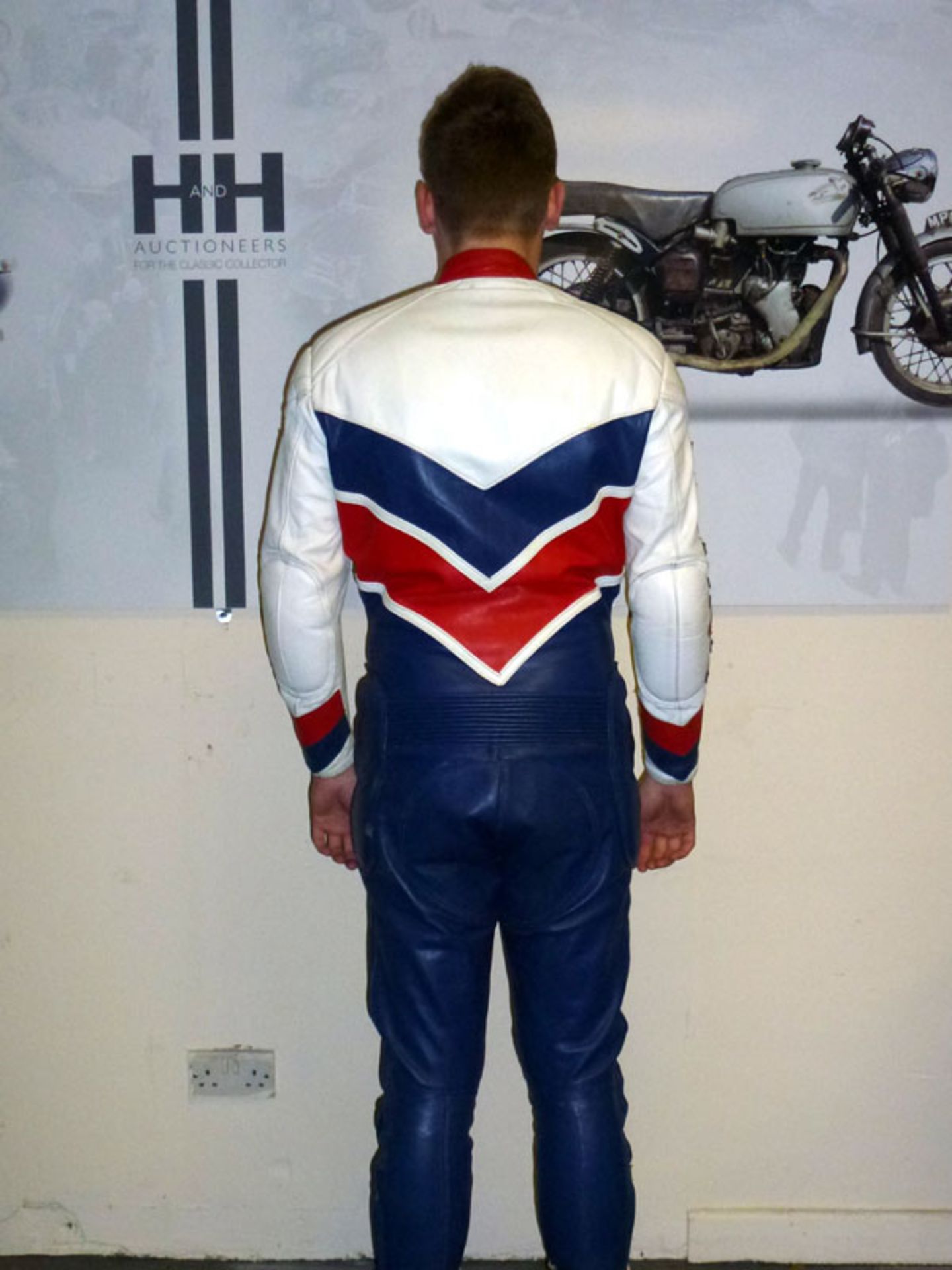 Two Pairs of Honda Motorcycle Leathers - Image 4 of 4