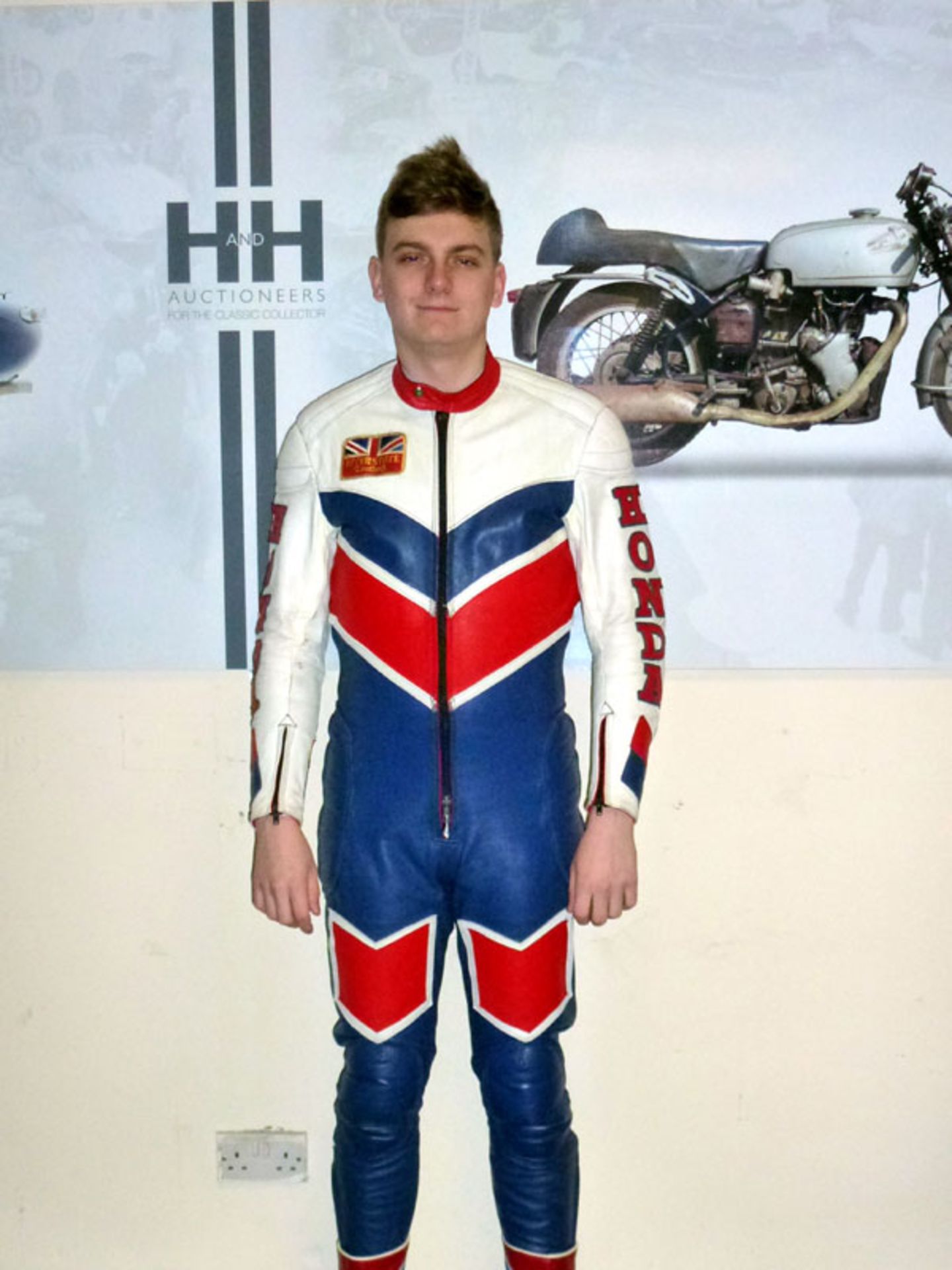 Two Pairs of Honda Motorcycle Leathers - Image 3 of 4