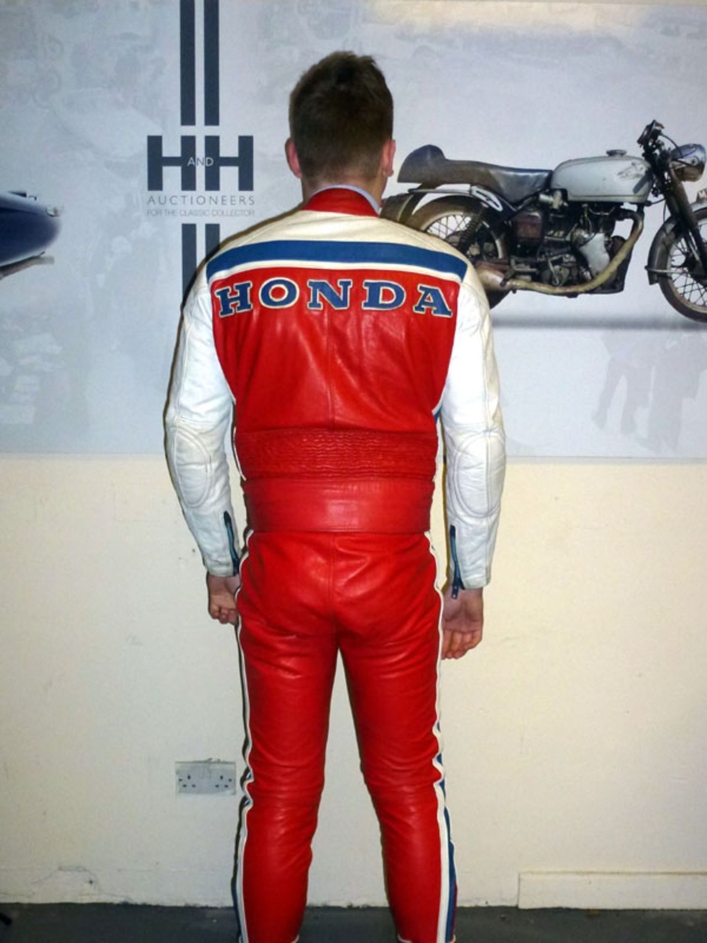 Two Pairs of Honda Motorcycle Leathers - Image 2 of 4