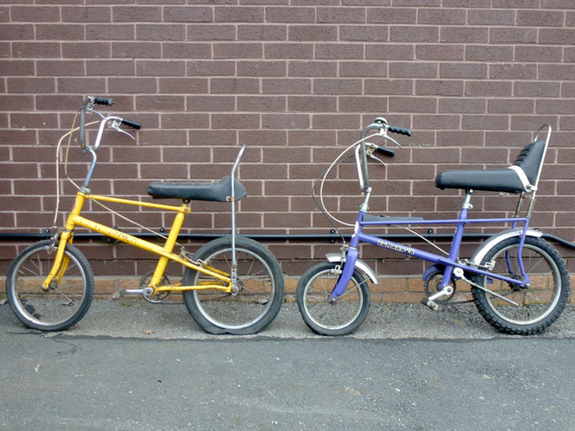 Two Raleigh Bicycles