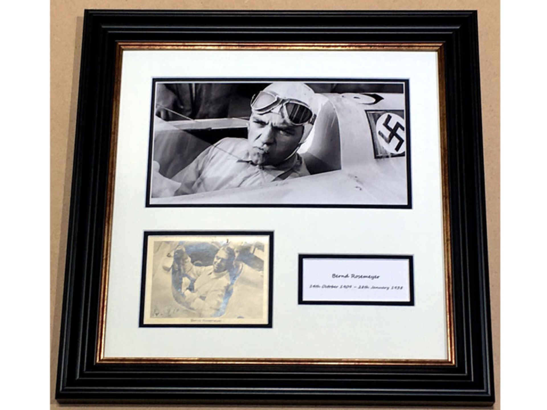 Bernd Rosemeyer / Auto Union Signed Presentation