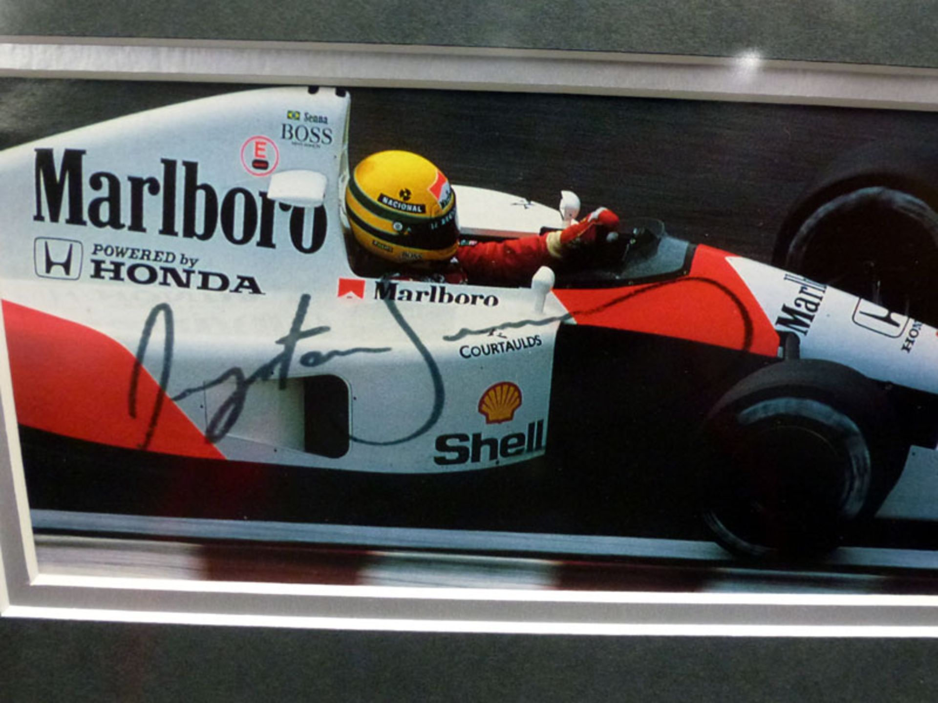 Senna, Prost, Mansell and Piquet Signed Presentation - Image 2 of 3