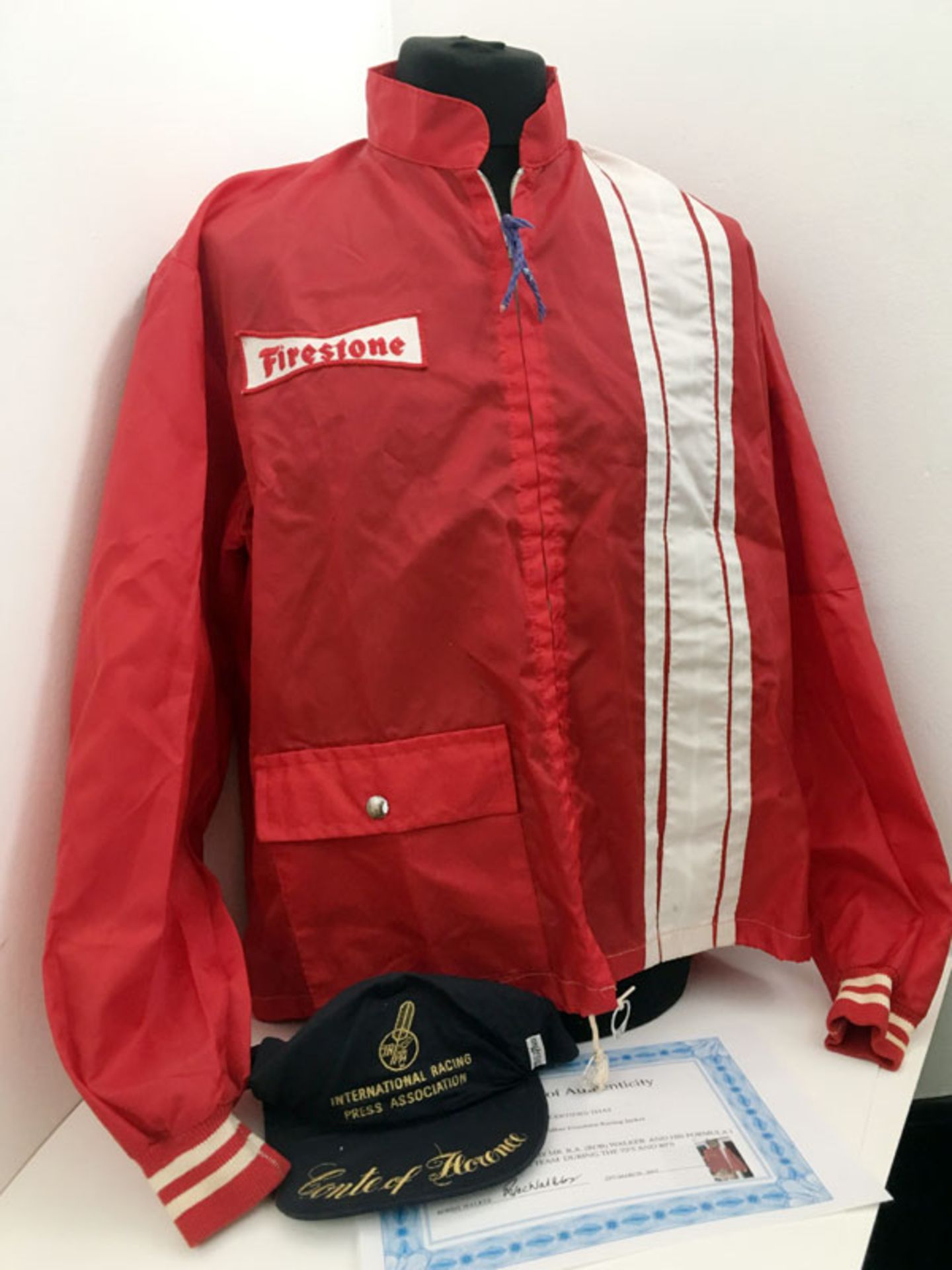 Firestone Racing Jacket, worn by Rob Walker