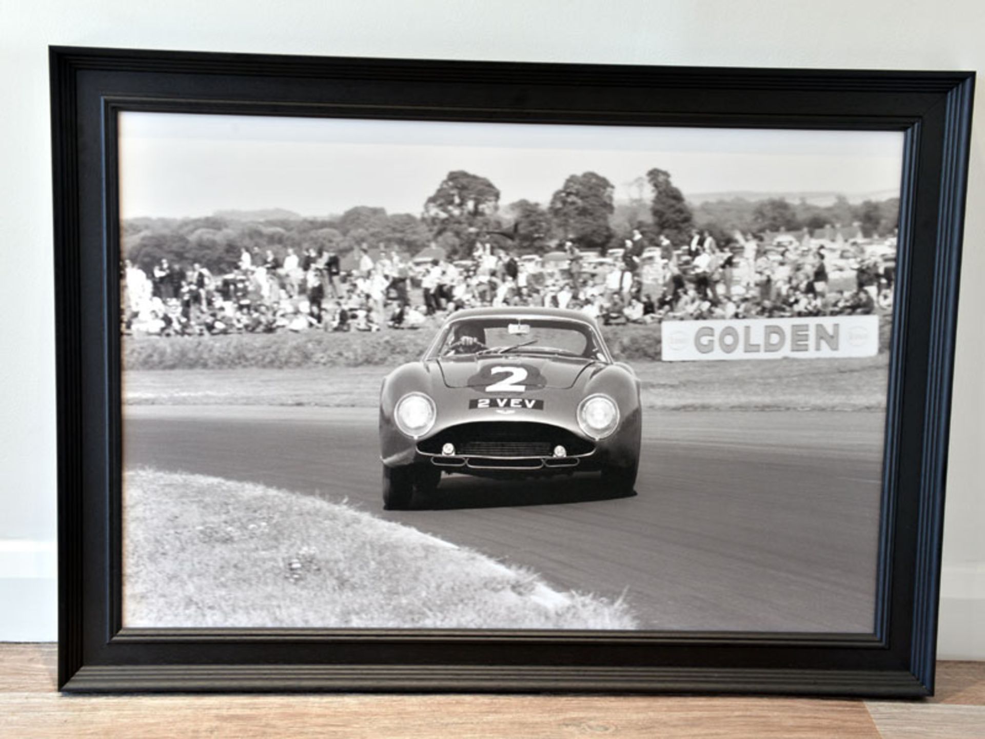 Jim Clark in the Aston Martin DB4GT Zagato