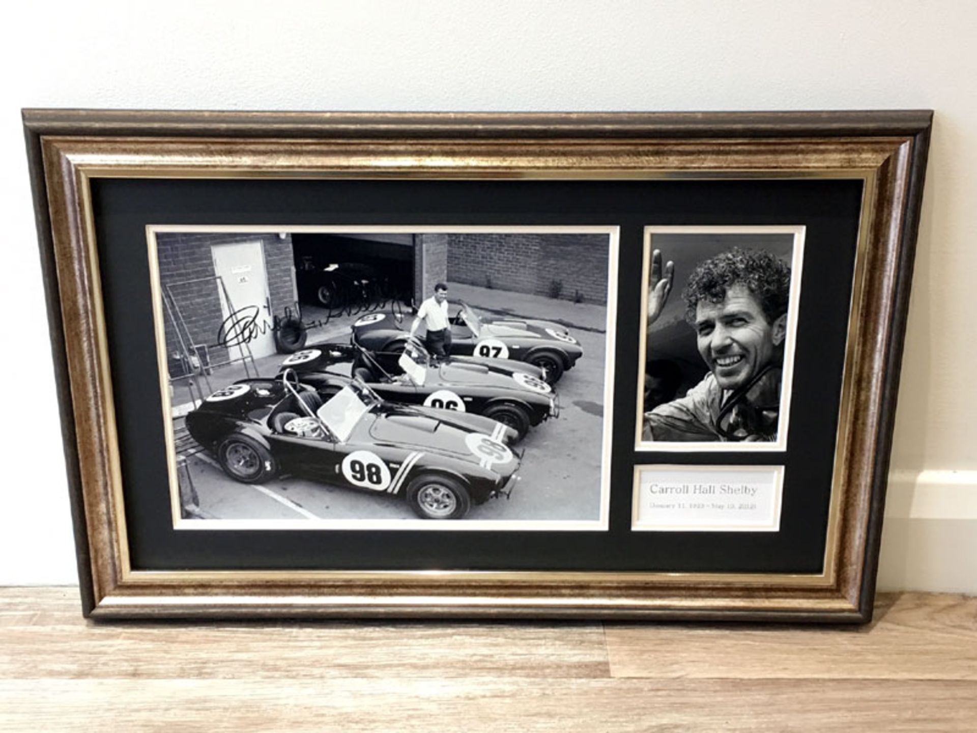 Carroll Shelby 'Cobras at the Factory' Signed Presentation