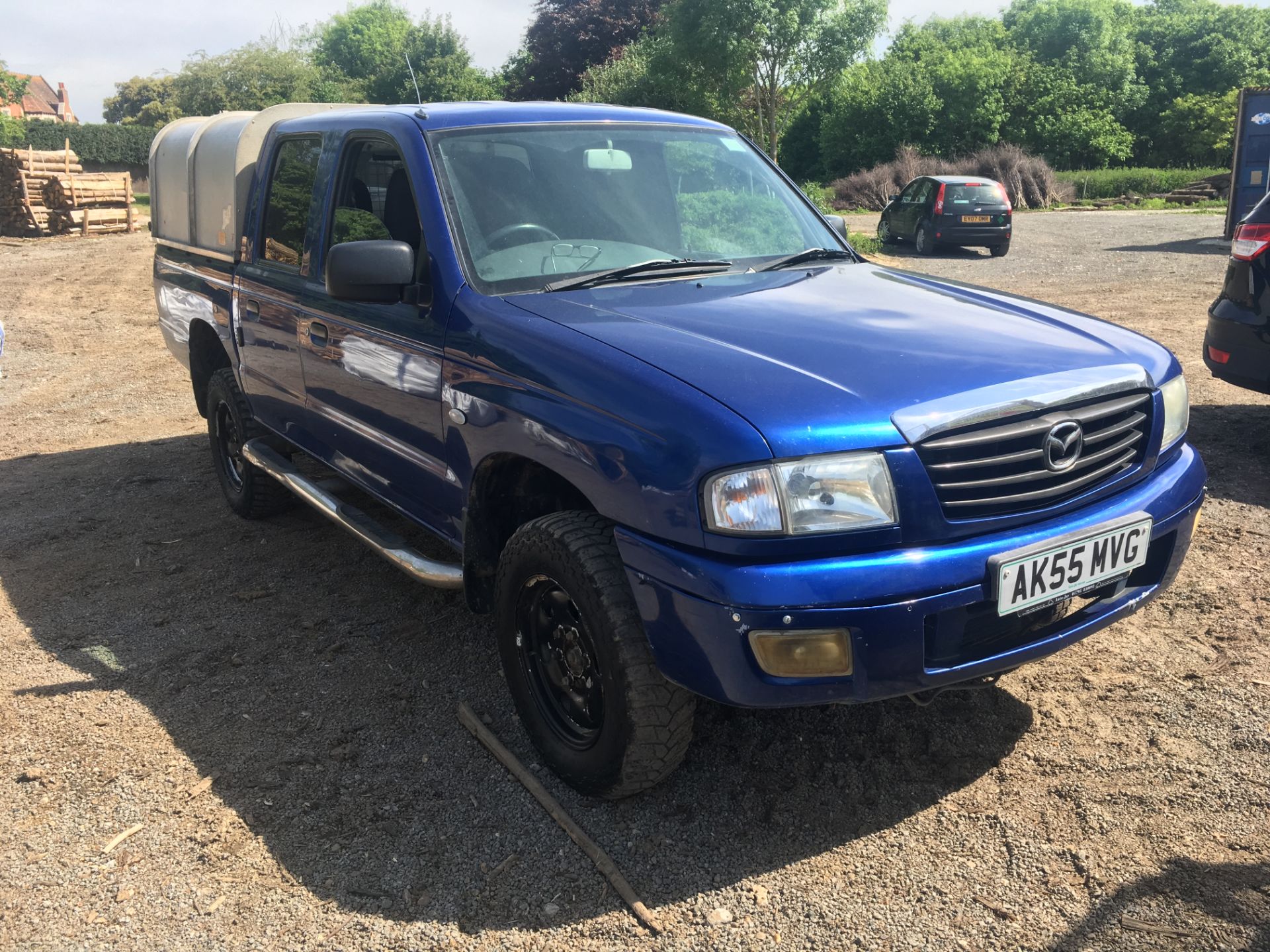 Mazda B2500TD 4X4 double cab pick-up truck, Date of Registration: 29.8.2005, Registration No: AK55