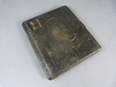 A Hallmarked Birmingham Silver cigarette case total weight - 121.7g