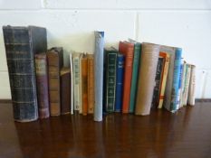 A small quantity of vintage books
