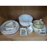 A small quantity of various china to include Coalport, Royal Albert etc