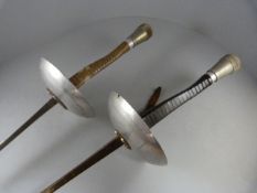 Pair of Fencing Foils maker - Leon Paul