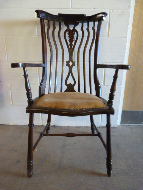 Edwadian windsor style armchair