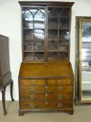 A Georgian Bureau bookcase c1830