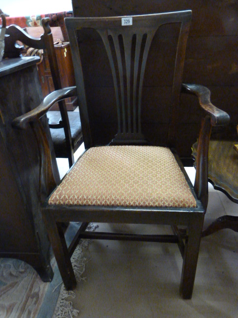 An oak framed Carver chair