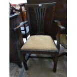 An oak framed Carver chair