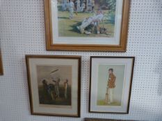 Three Various Cricket Prints