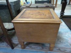 An Antique Pine commode