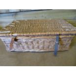 A Wicker Picnic Hamper