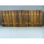 Eight Volumes of Parson's Select British Classics of the Spectator. Rubs to binding on all