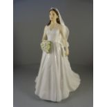 A Royal Doulton Figure of Catherine - Royal Wedding Day. Boxed edition number 5570